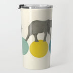 Travelling Elephants Travel Mug Gallery Image 3