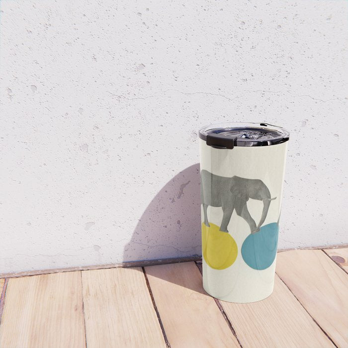 Travelling Elephants Travel Mug Gallery Image 4