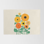 Sunflower and Bee Rug Gallery Image 2