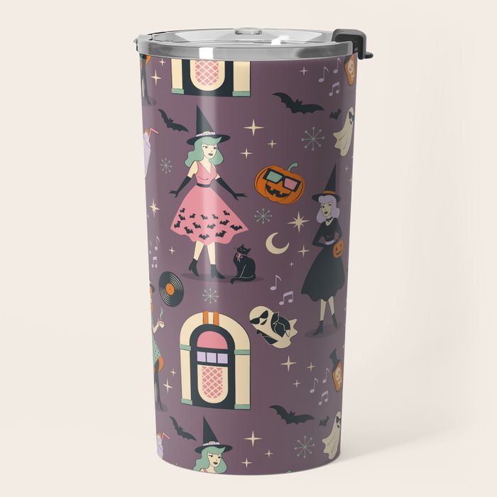 50s Witch Vibes Travel Mug Gallery Image 2