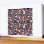 50s Witch Vibes Wall Mural Gallery Image 2