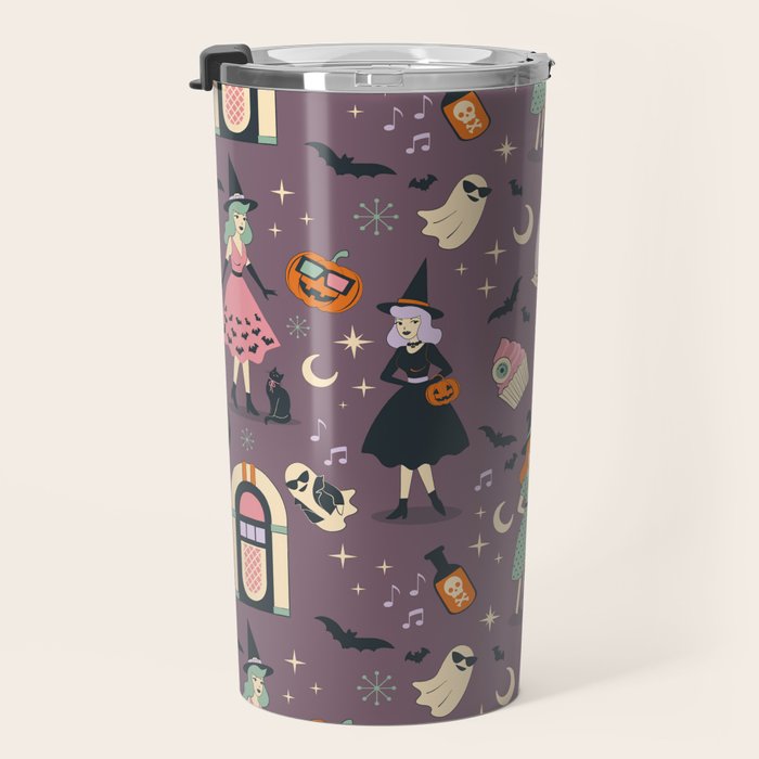 50s Witch Vibes Travel Mug Gallery Image 3