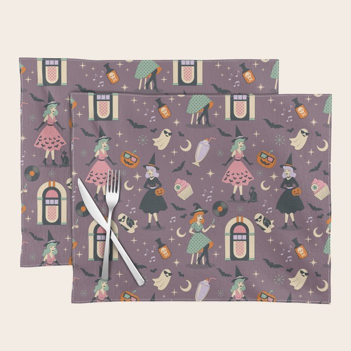 50s Witch Vibes Placemat Gallery Image 1