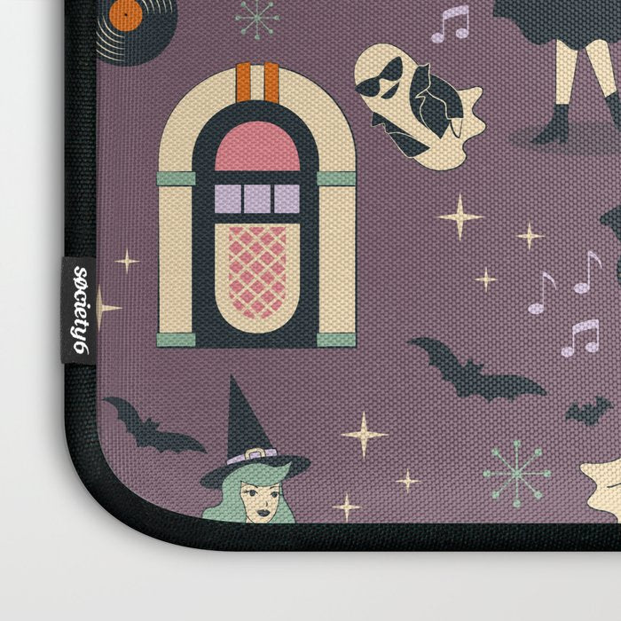 50s Witch Vibes Laptop Sleeve Gallery Image 3