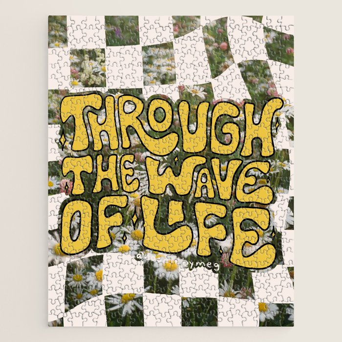 Through the Wave of Life Jigsaw Puzzle Gallery Image 1