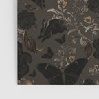 Maximalist Dark Moody Gothic Girl Flowers And Moths Poster Gallery Image 3
