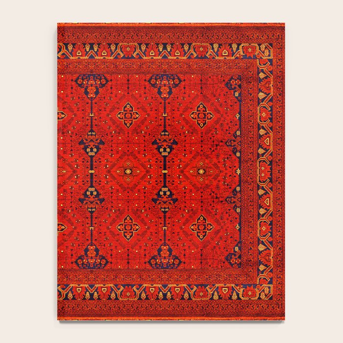 Red Oriental Heritage Bohemian Traditional Moroccan Style Notebook Gallery Image 4