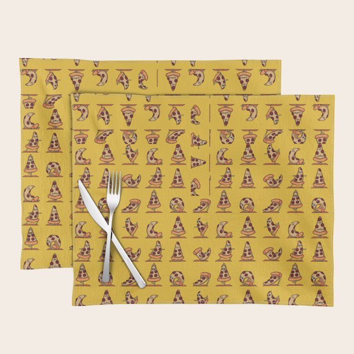 Pizza Yoga Placemat Gallery Image 1