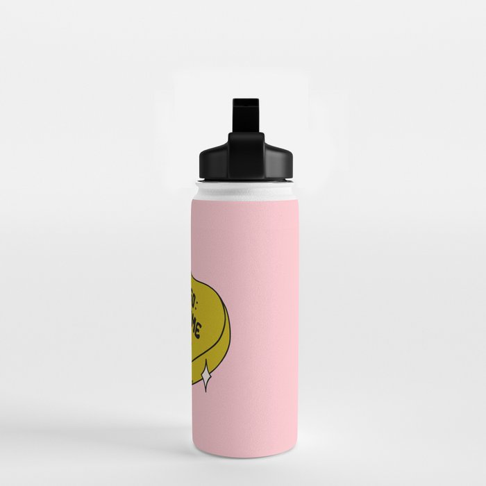 Virgo Conversation Heart Water Bottle Gallery Image 2