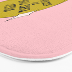 Virgo Conversation Heart Bath Mat Gallery Image 3