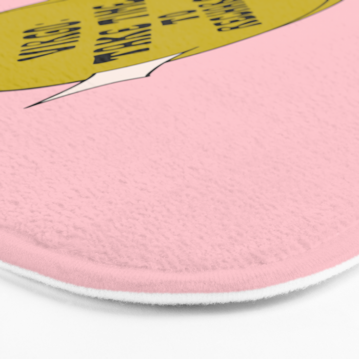 Virgo Conversation Heart Bath Mat Gallery Image 3