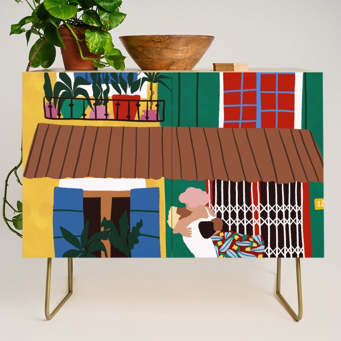 hug me, thrill me, kiss me Credenza Gallery Image 1