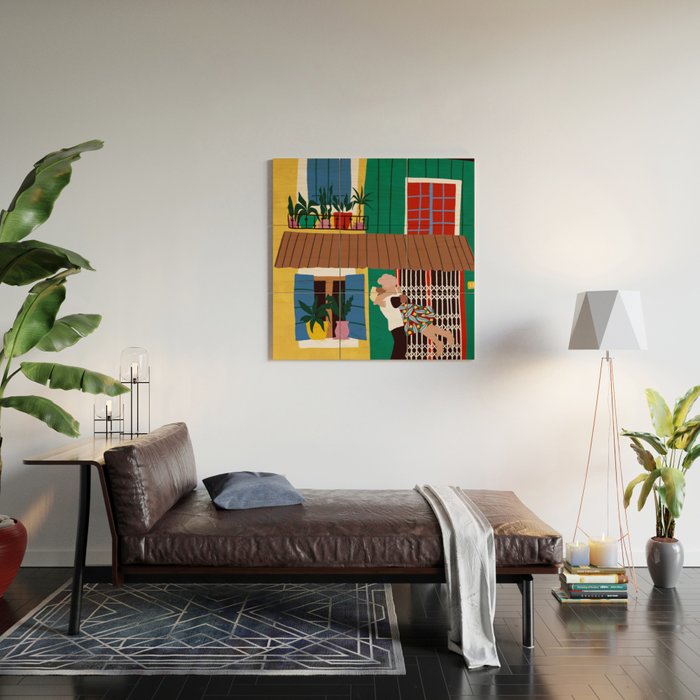 hug me, thrill me, kiss me Wood Wall Art Gallery Image 2