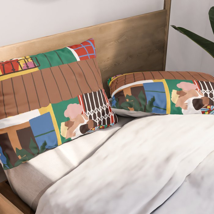 hug me, thrill me, kiss me Pillow Sham Gallery Image 2