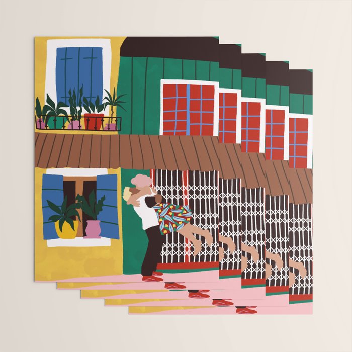 hug me, thrill me, kiss me Wrapping Paper Gallery Image 3