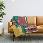 hug me, thrill me, kiss me Throw Blanket Gallery Image 1