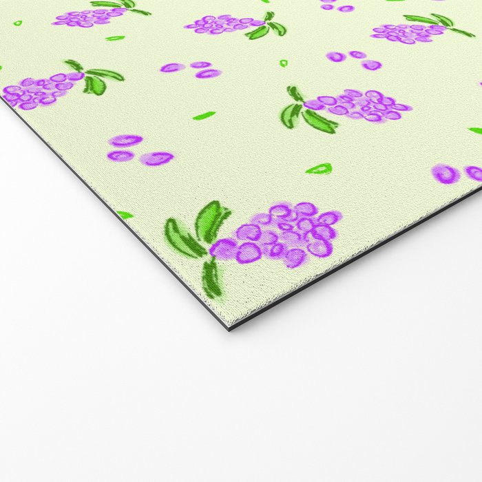 Lilac Blooms Welcome Mat Gallery Image 2
