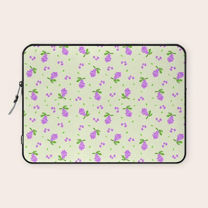 Lilac Blooms Laptop Sleeve Gallery Image 1