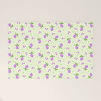 Lilac Blooms Welcome Mat Gallery Image 1