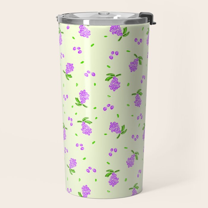 Lilac Blooms Travel Mug Gallery Image 2