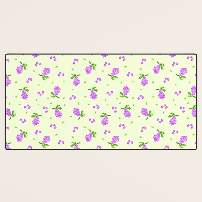 Lilac Blooms Desk Mat Gallery Image 3