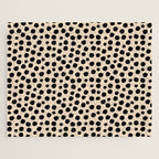 Irregular Small Polka Dots black Jigsaw Puzzle Gallery Image 1