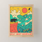 Great Smoky Mountains National Park Mini Art Print Gallery Image 1