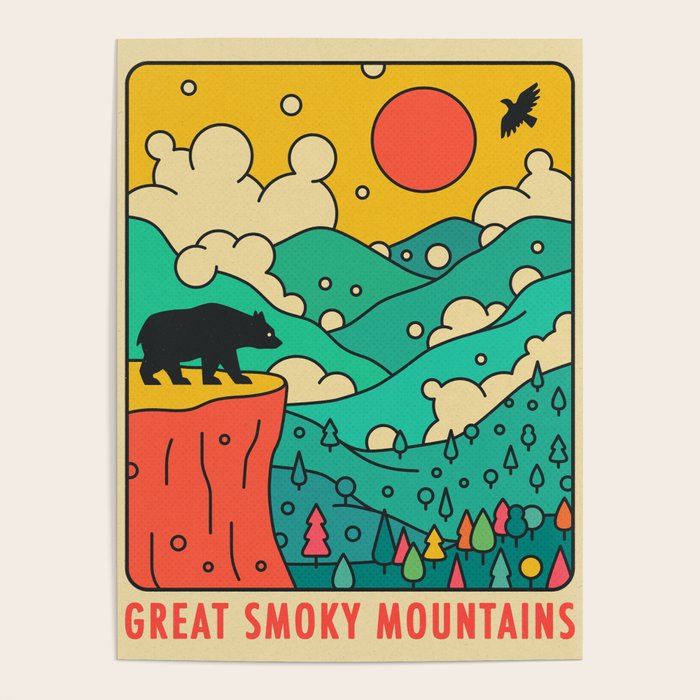 Great Smoky Mountains National Park Poster Gallery Image 4