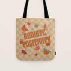 Radiate Positivity Butterflies Tote Bag Gallery Image 1