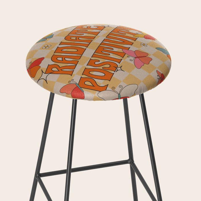 Radiate Positivity Butterflies Stool Gallery Image 2