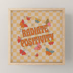 Radiate Positivity Butterflies Mini Art Print Gallery Image 1
