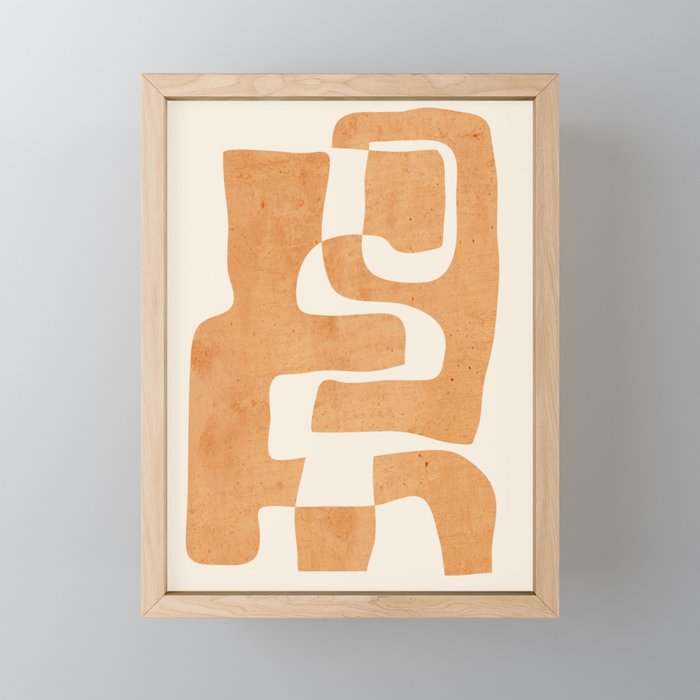 Abstract Shapes Modern Art 24 Mini Art Print Gallery Image 1