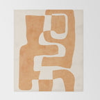 Abstract Shapes Modern Art 24 Throw Blanket Gallery Image 2