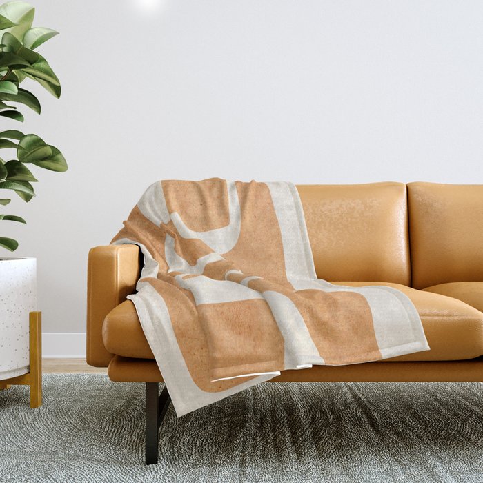 Abstract Shapes Modern Art 24 Throw Blanket Gallery Image 1