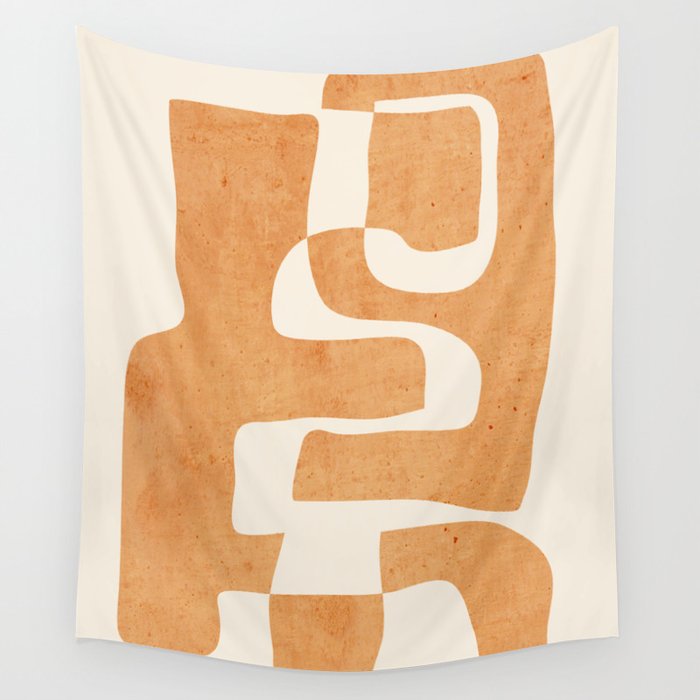 Abstract Shapes Modern Art 24 Wall Tapestry Gallery Image 4
