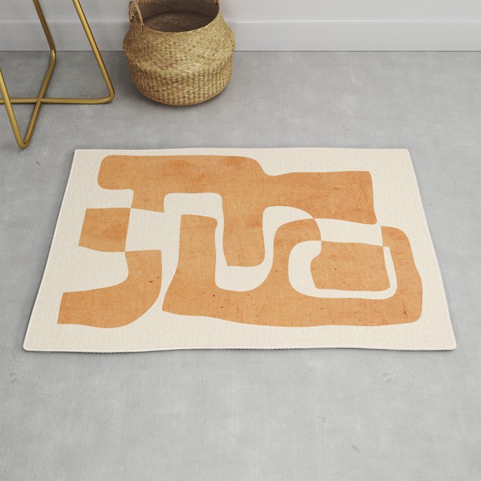 Abstract Shapes Modern Art 24 Rug Gallery Image 1