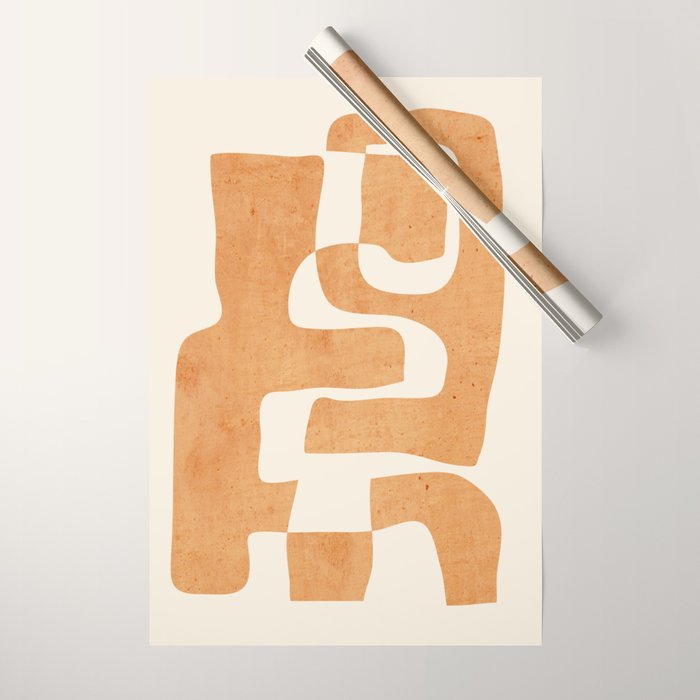 Abstract Shapes Modern Art 24 Wrapping Paper Gallery Image 1