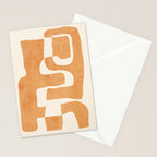 Abstract Shapes Modern Art 24 Stationery Card Gallery Image 2
