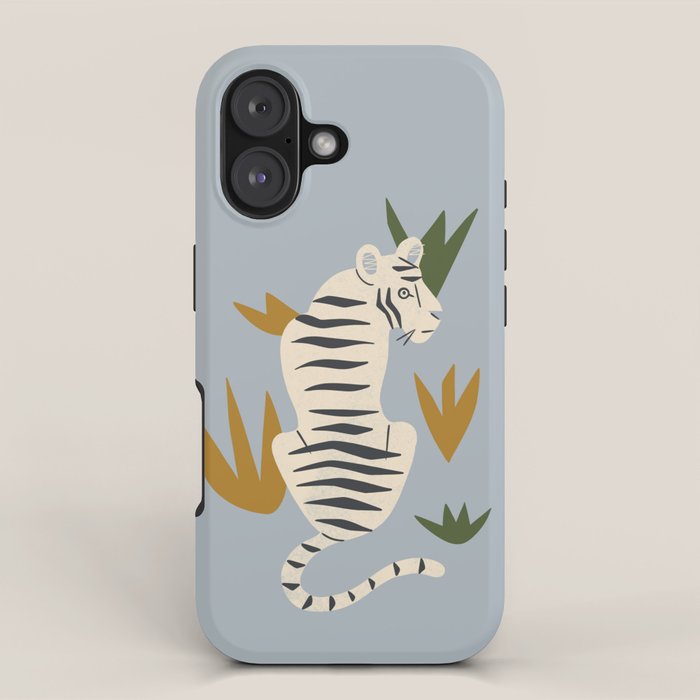 White Tiger iPhone Case Gallery Image 1