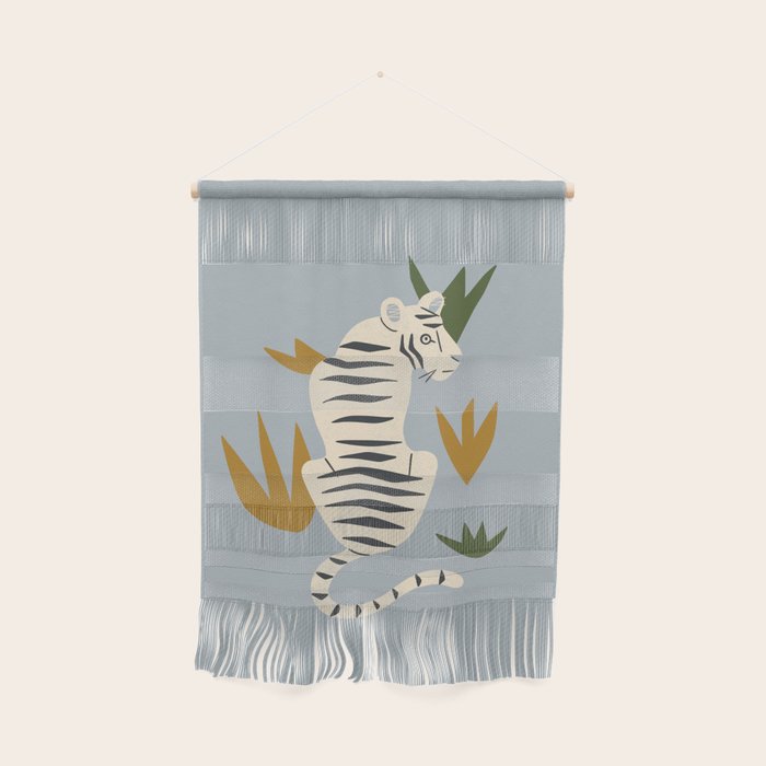 White Tiger Wall Hanging Gallery Image 1