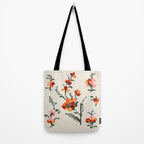 pixel folk ornaments floral embroidery Tote Bag Gallery Image 2