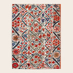 Bokhara Nim Suzani Southwest Uzbekistan Embroidery Print Poster Gallery Image 4