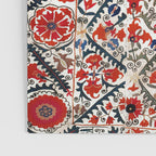 Bokhara Nim Suzani Southwest Uzbekistan Embroidery Print Poster Gallery Image 3