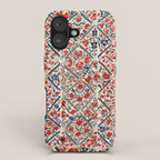 Bokhara Nim Suzani Southwest Uzbekistan Embroidery Print iPhone Case Gallery Image 1