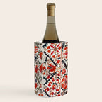 Bokhara Nim Suzani Southwest Uzbekistan Embroidery Print Wine Chiller Gallery Image 3