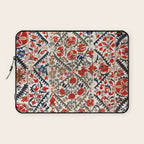 Bokhara Nim Suzani Southwest Uzbekistan Embroidery Print Laptop Sleeve Gallery Image 1