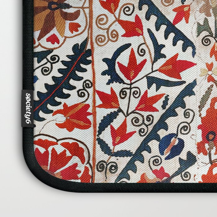 Bokhara Nim Suzani Southwest Uzbekistan Embroidery Print Laptop Sleeve Gallery Image 3