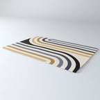 Bold Curvature Stripes III Rug Gallery Image 3