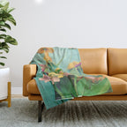 I Carry You With Me Into the World Throw Blanket Gallery Image 1