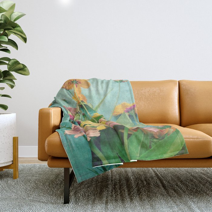 I Carry You With Me Into the World Throw Blanket Gallery Image 1